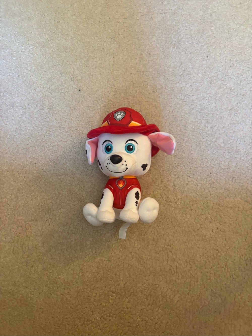 Paw Patrol Marshall Plush Puppy Toy - Red, White, Pink